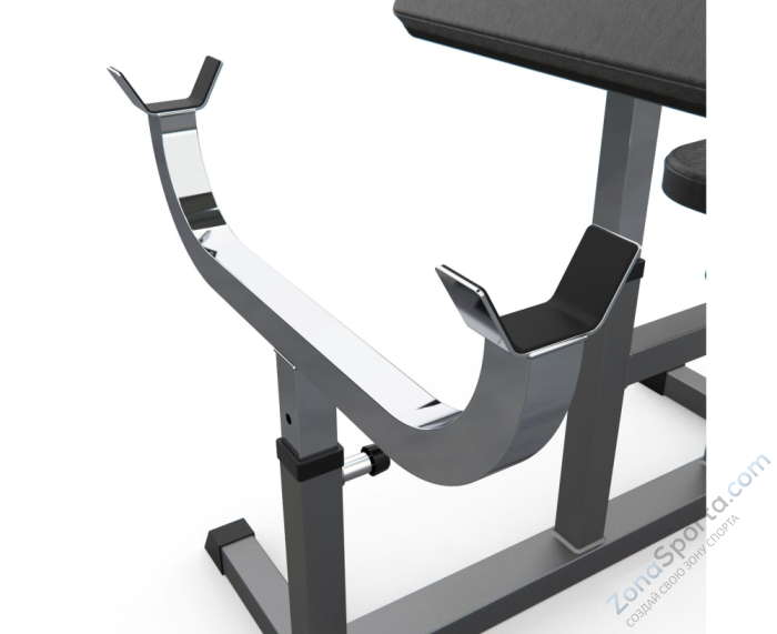 Скамья Скотта серый DFC Homegym UB009G Скамья Скотта серый DFC Homegym UB009G