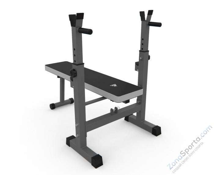 Скамья со стойками под штангу DFC D322 Скамья со стойками под штангу DFC D322