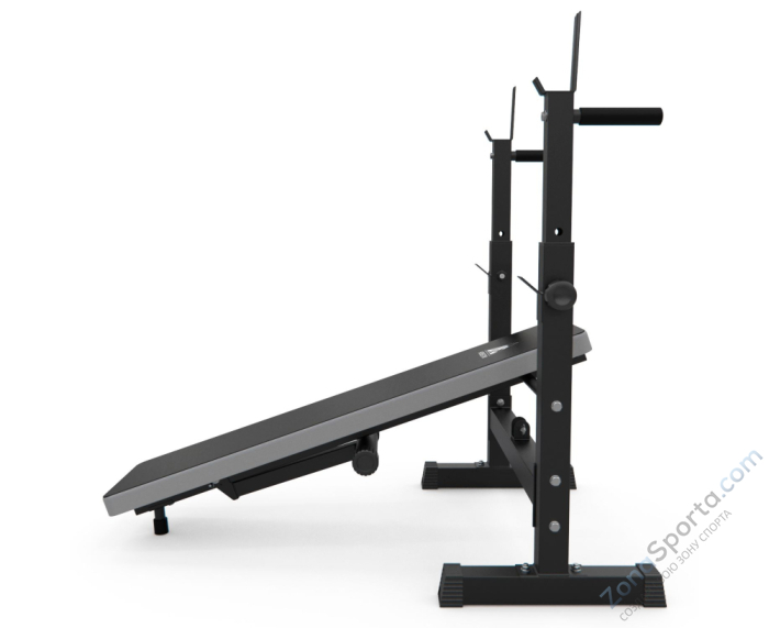 Скамья со стойками под штангу DFC D6453L Скамья со стойками под штангу DFC D6453L