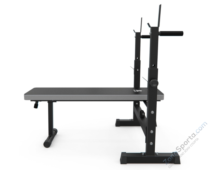 Скамья со стойками под штангу DFC D6453L Скамья со стойками под штангу DFC D6453L