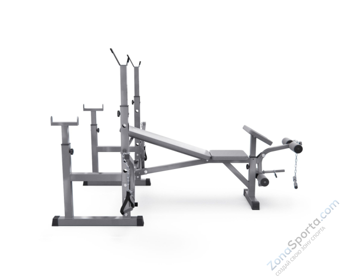 Скамья со стойками под штангу DFC D707 Master S Скамья со стойками под штангу DFC D707 Master S