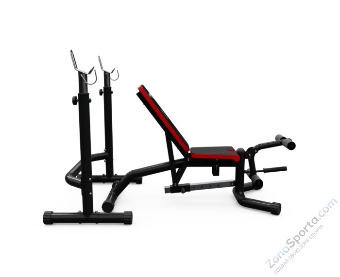 Скамья со стойками под штангу DFC Fytter BEW05R Скамья со стойками под штангу DFC Fytter BEW05R