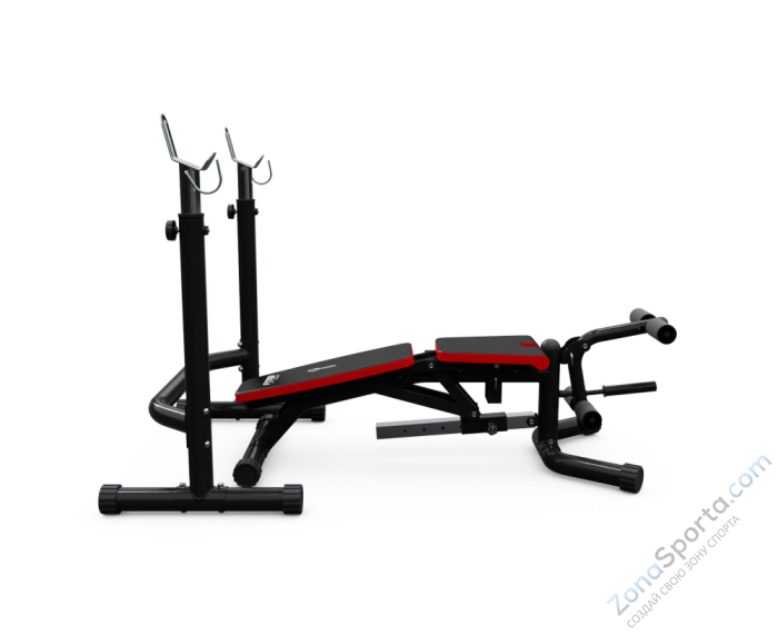 Скамья со стойками под штангу DFC Fytter BEW05R Скамья со стойками под штангу DFC Fytter BEW05R