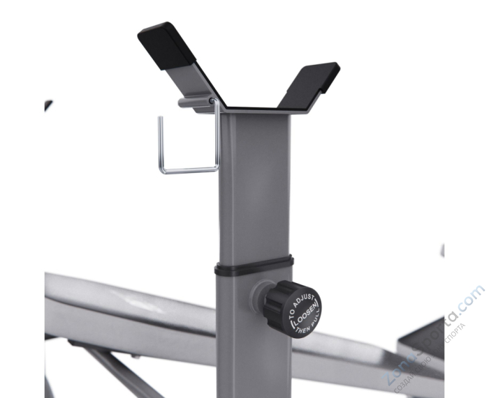 Скамья со стойками под штангу широкий хват, с партой для бицепса DFC D702 PRO Скамья со стойками под штангу широкий хват, с партой для бицепса DFC D702 PRO