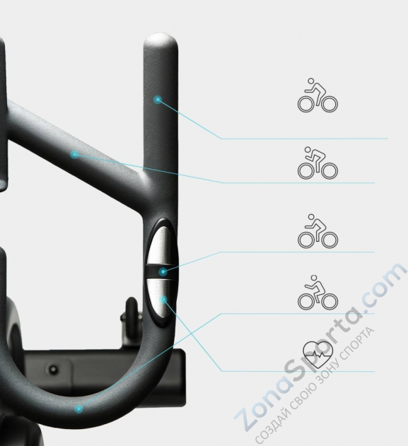 Спин-байк магнитный Proxima Markus Pulse арт. Prob-107 Спин-байк магнитный Proxima Markus Pulse арт. Prob-107
