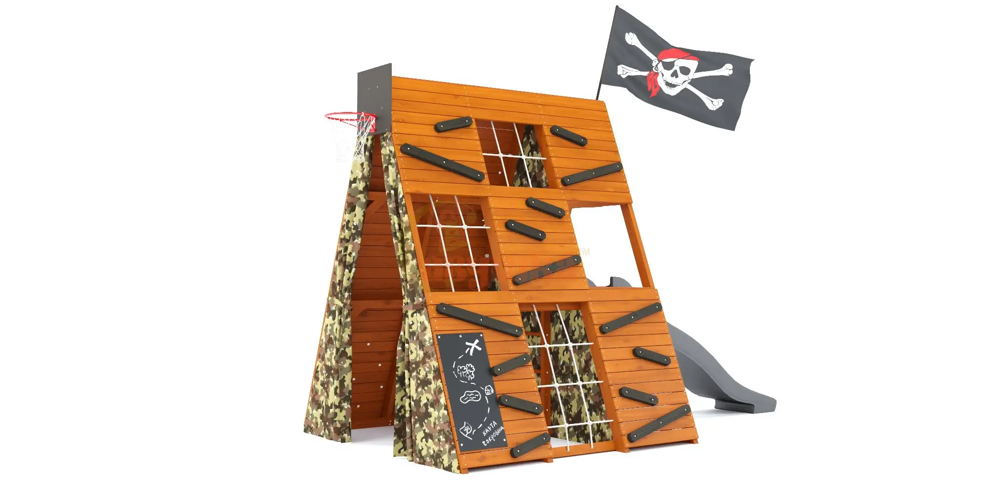 Спортивный домик Савушка База-1 (Милитари) Спортивный домик Савушка База-1 (Милитари)