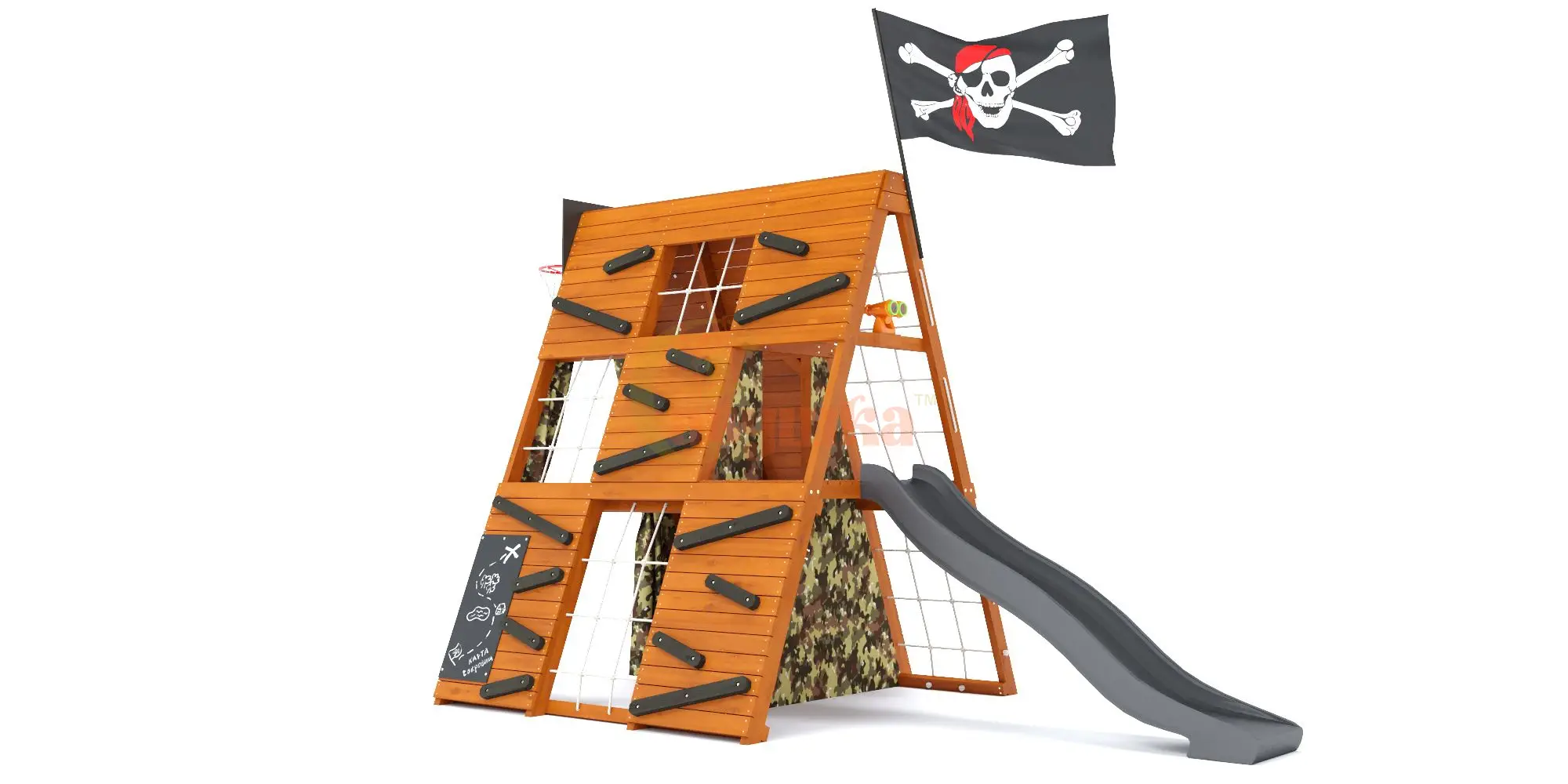 Спортивный домик Савушка База-1 (Милитари) Спортивный домик Савушка База-1 (Милитари)