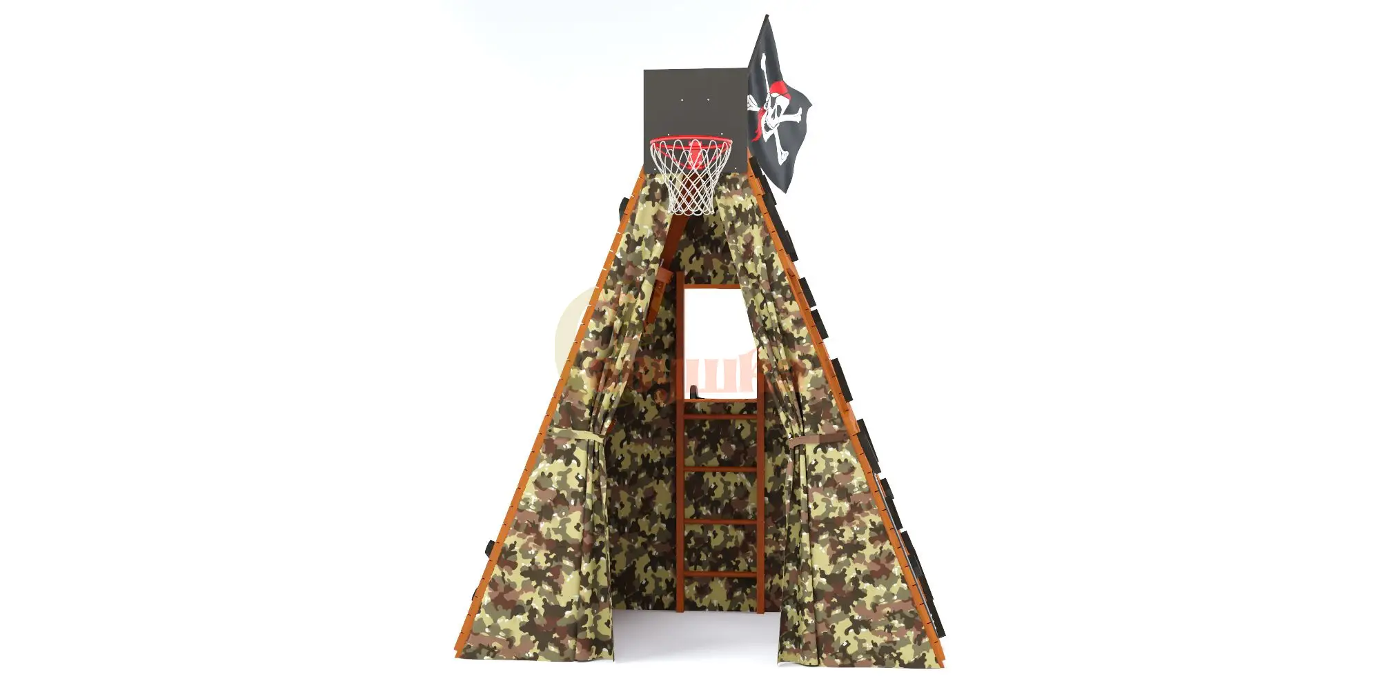 Спортивный домик Савушка База-1 (Милитари) Спортивный домик Савушка База-1 (Милитари)