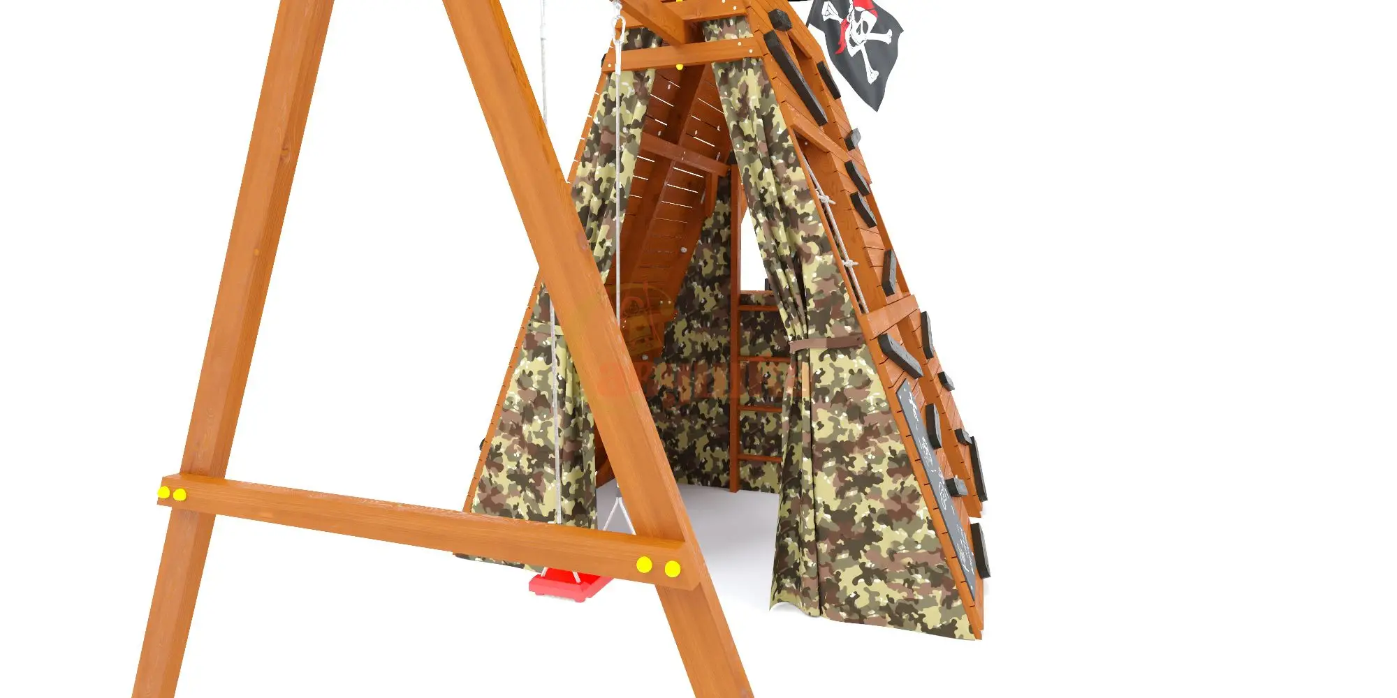 Спортивный домик Савушка База-2 (Милитари) Спортивный домик Савушка База-2 (Милитари)