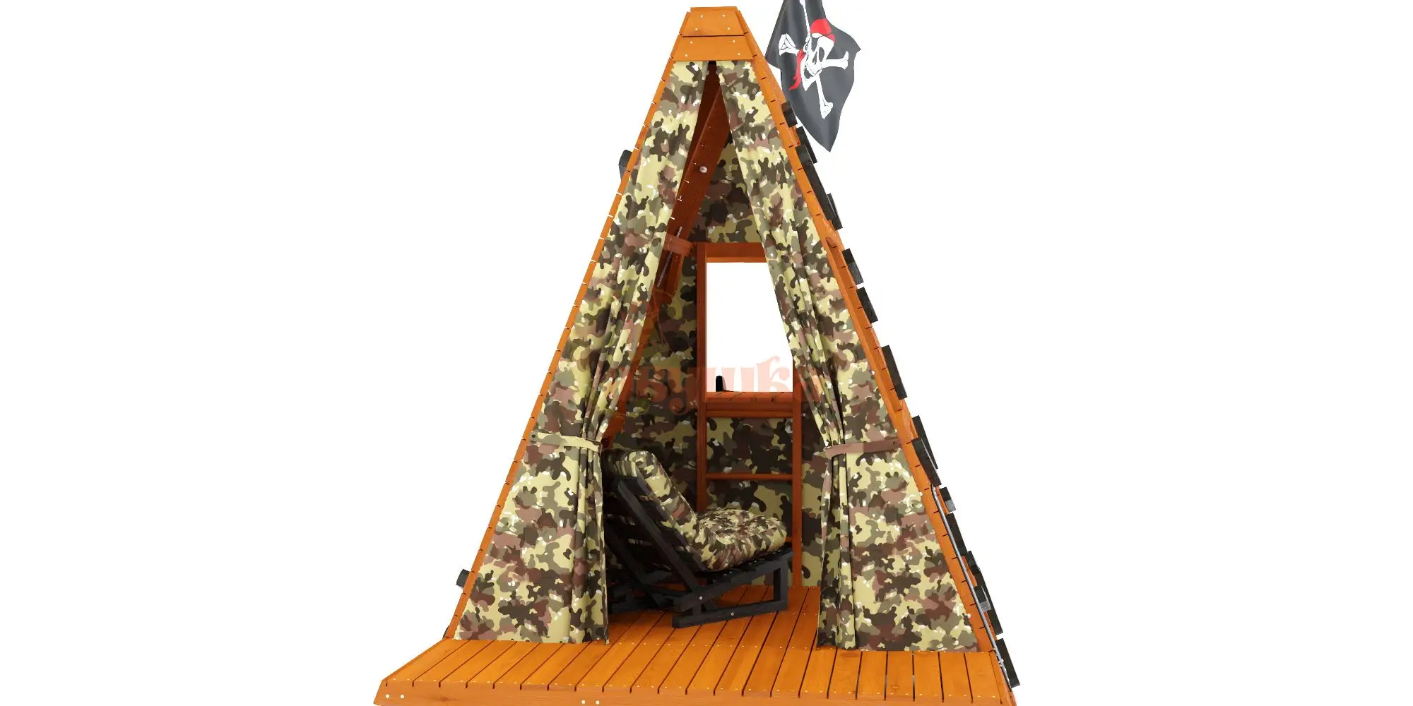 Спортивный домик Савушка База-3 (Милитари) с креслом Спортивный домик Савушка База-3 (Милитари) с креслом