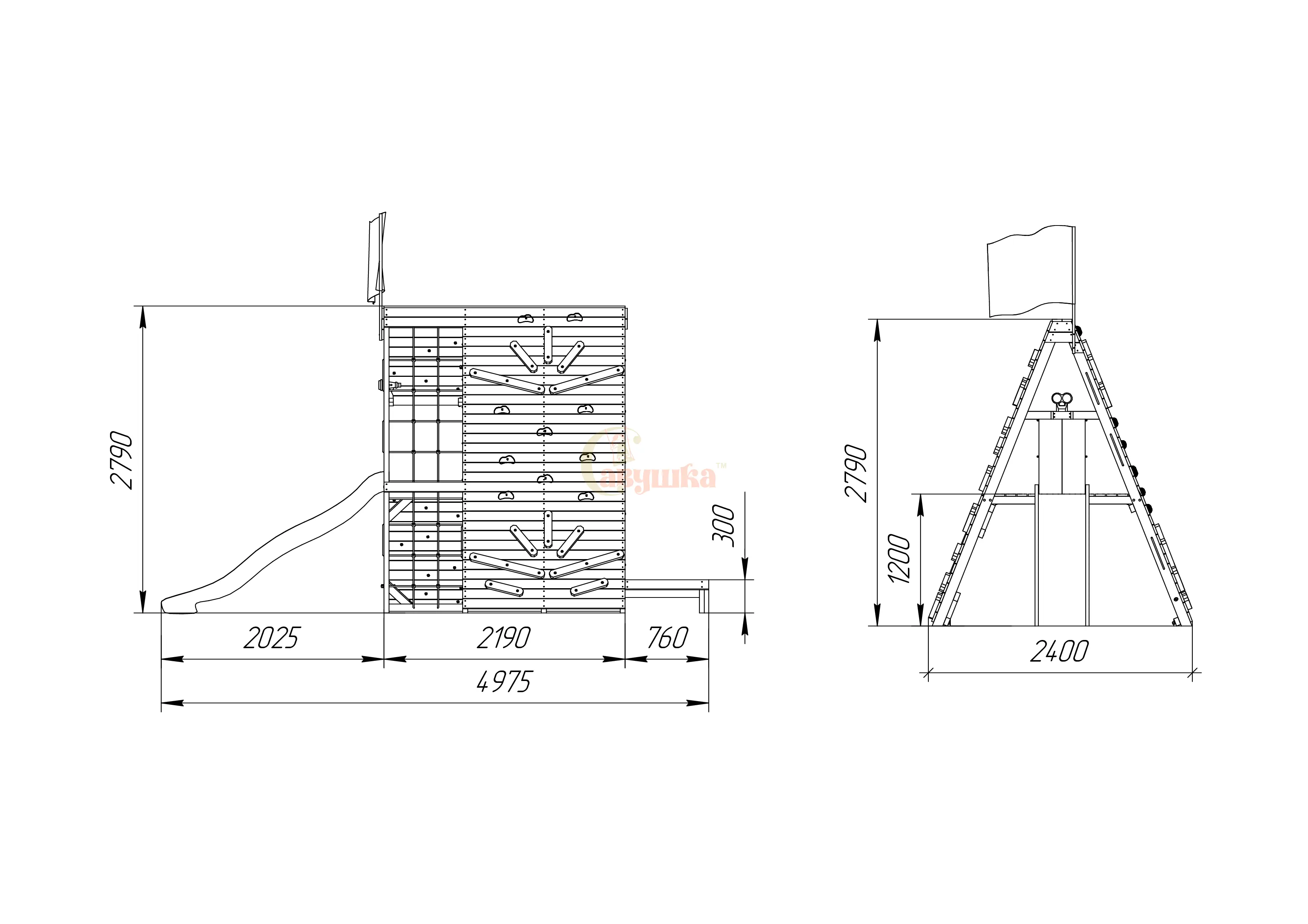 Спортивный домик Савушка База-3 (Милитари) с креслом Спортивный домик Савушка База-3 (Милитари) с креслом