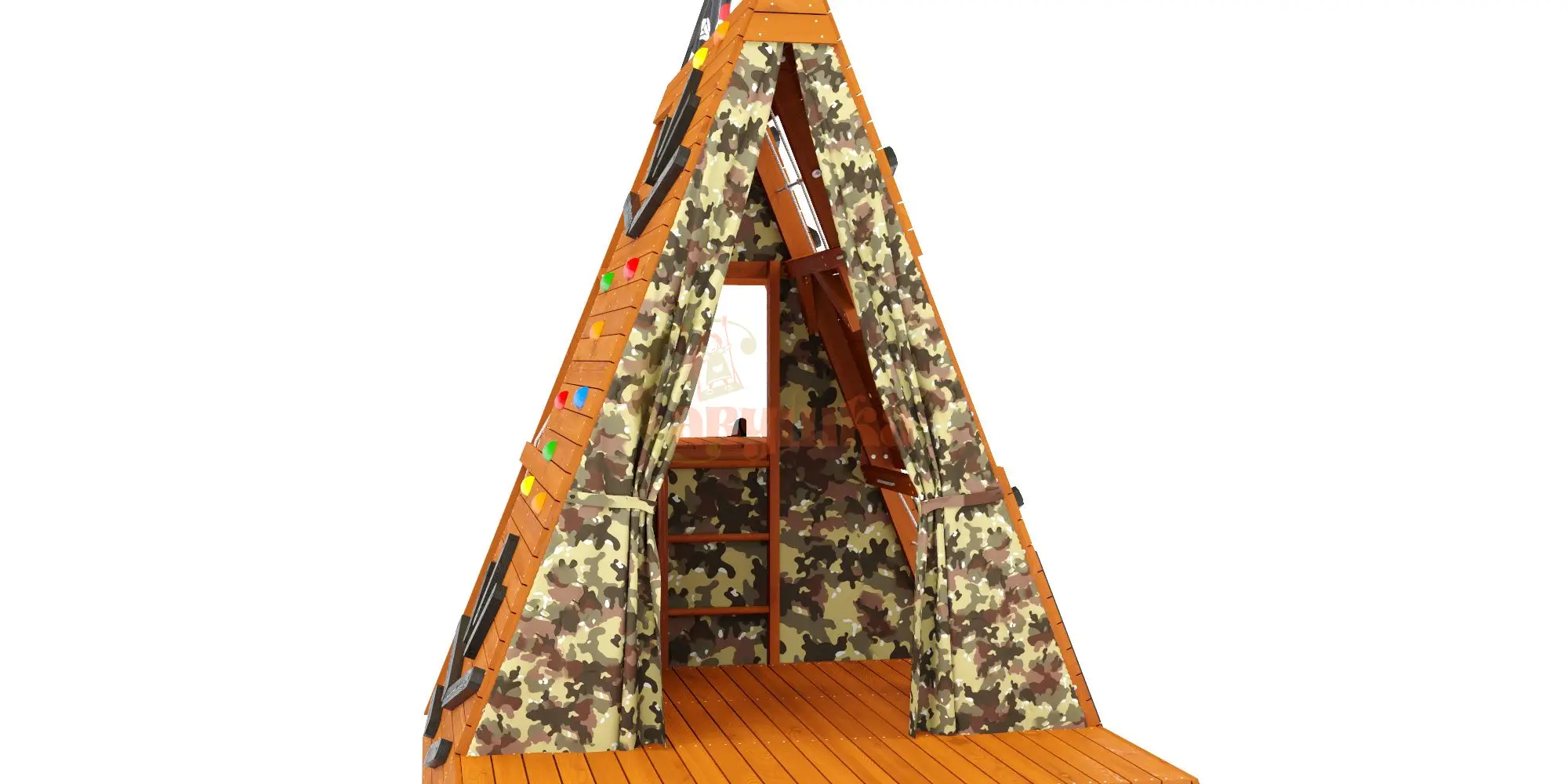 Спортивный домик Савушка База-3 (Милитари) Спортивный домик Савушка База-3 (Милитари)