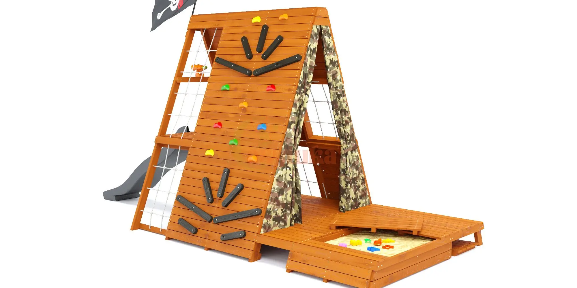 Спортивный домик Савушка База-4 (Милитари) Спортивный домик Савушка База-4 (Милитари)