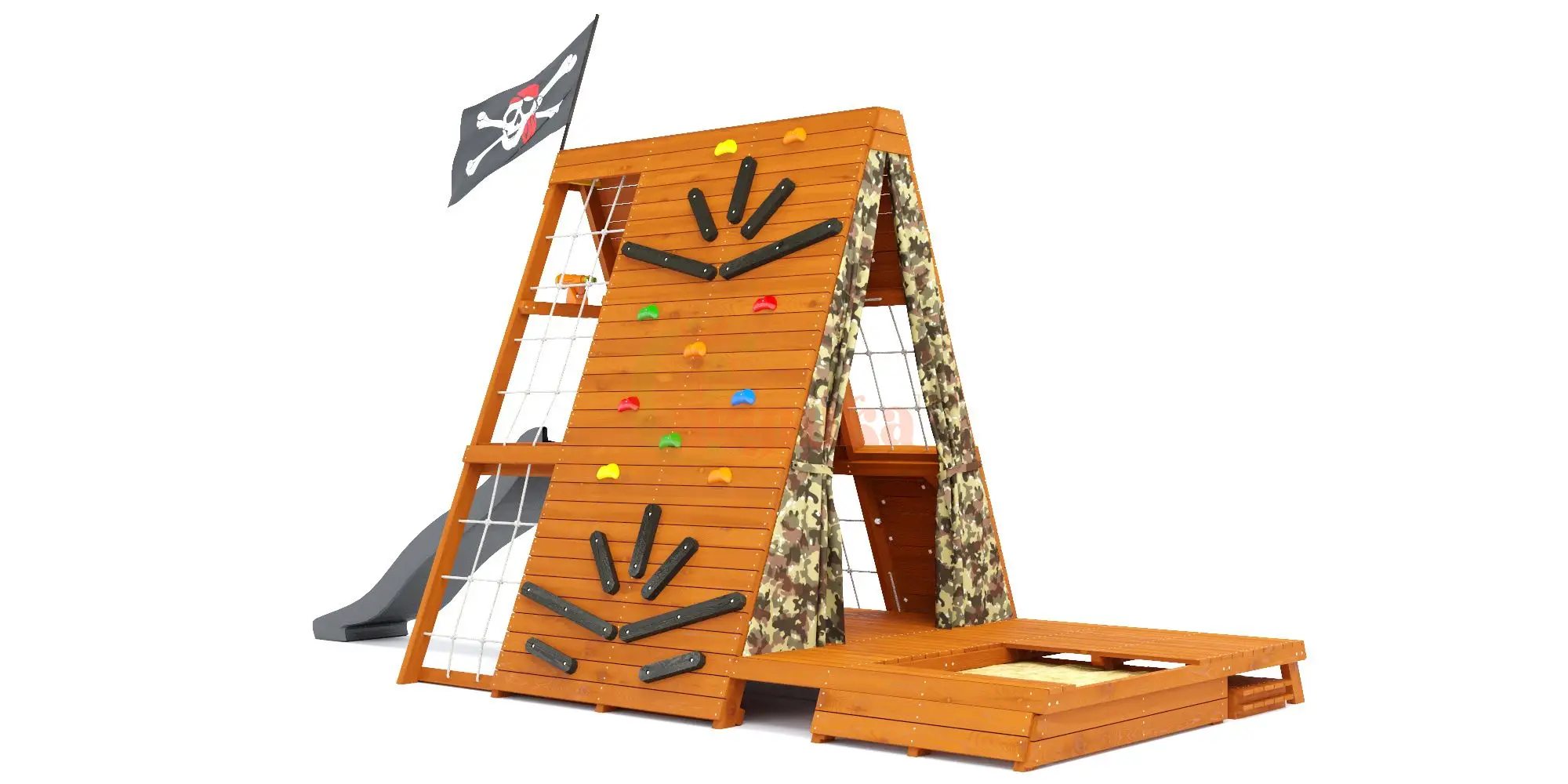 Спортивный домик Савушка База-4 (Милитари) Спортивный домик Савушка База-4 (Милитари)