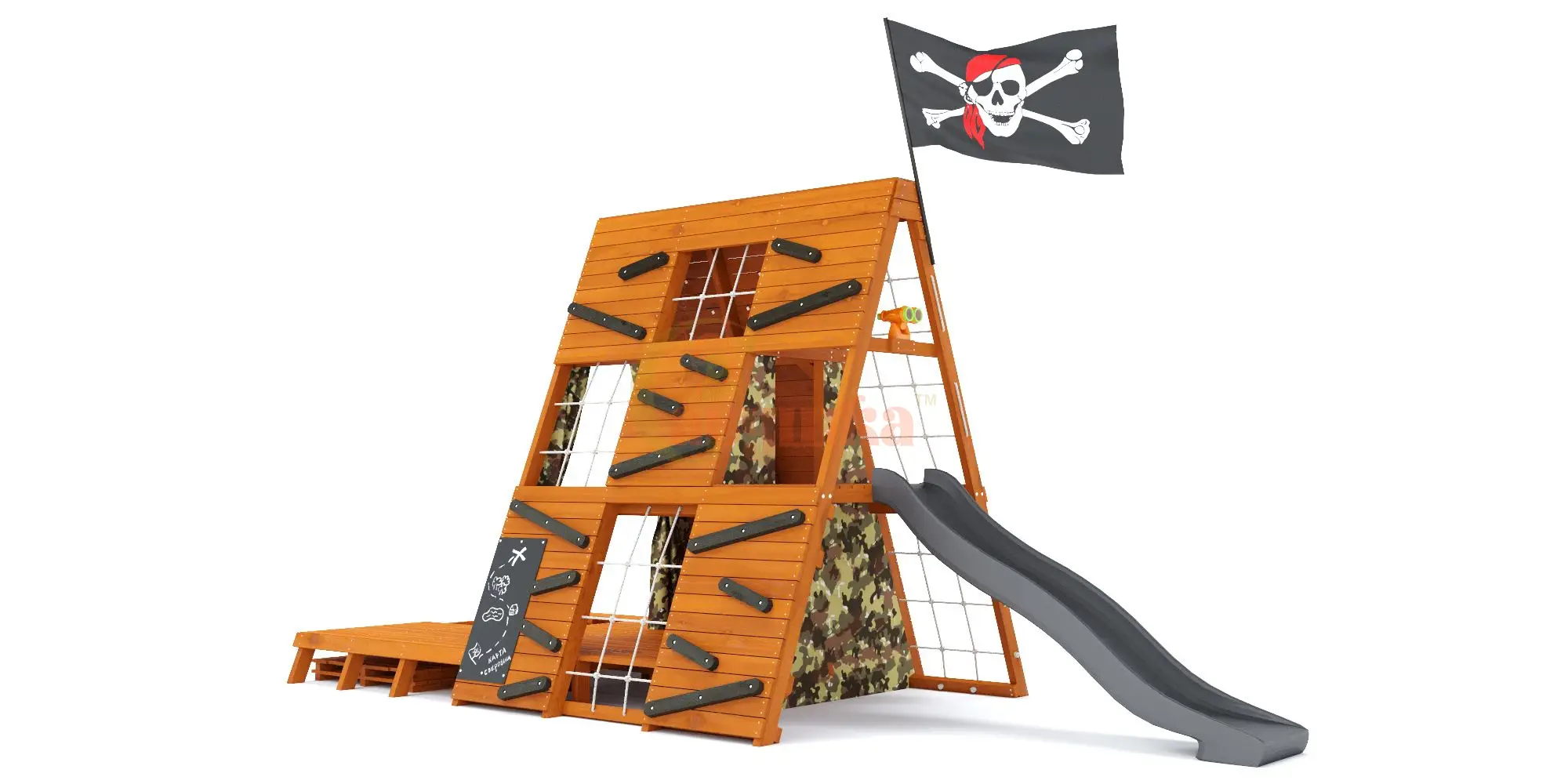 Спортивный домик Савушка База-4 (Милитари) Спортивный домик Савушка База-4 (Милитари)