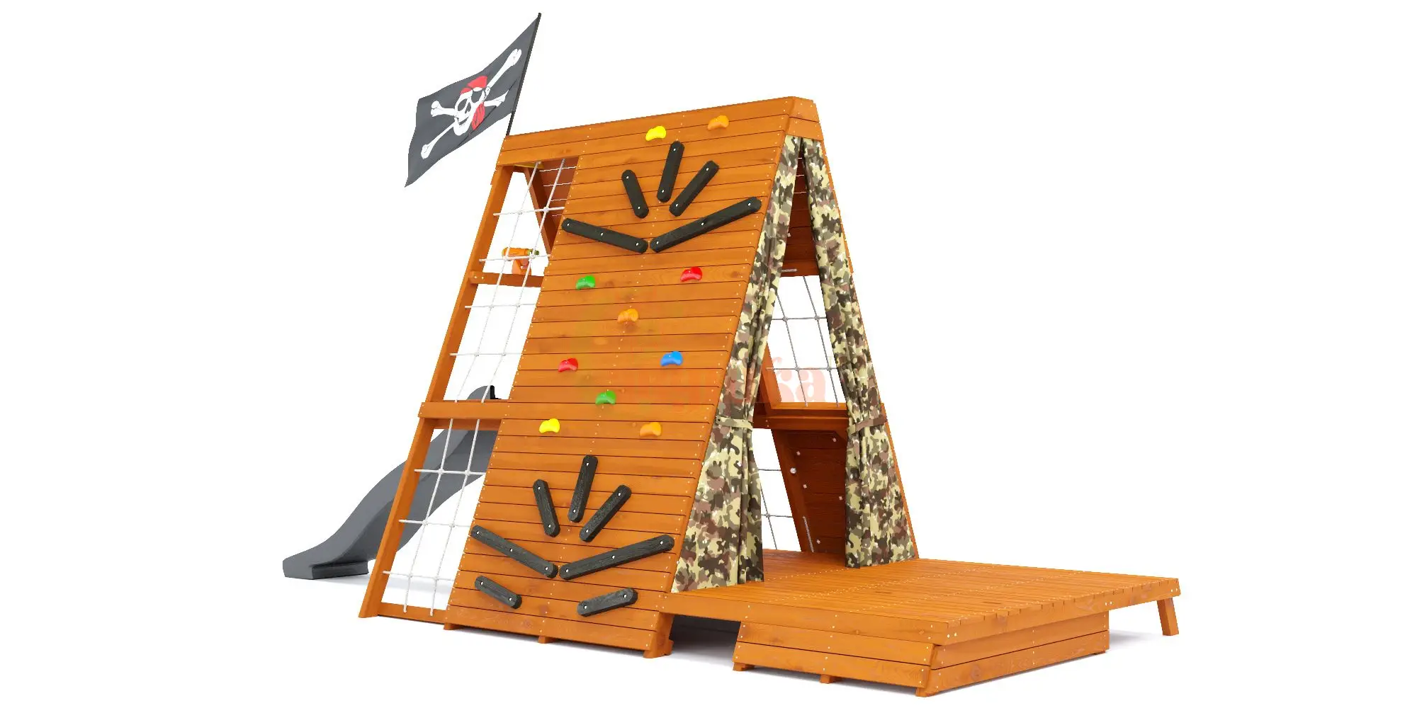 Спортивный домик Савушка База-4 (Милитари) Спортивный домик Савушка База-4 (Милитари)