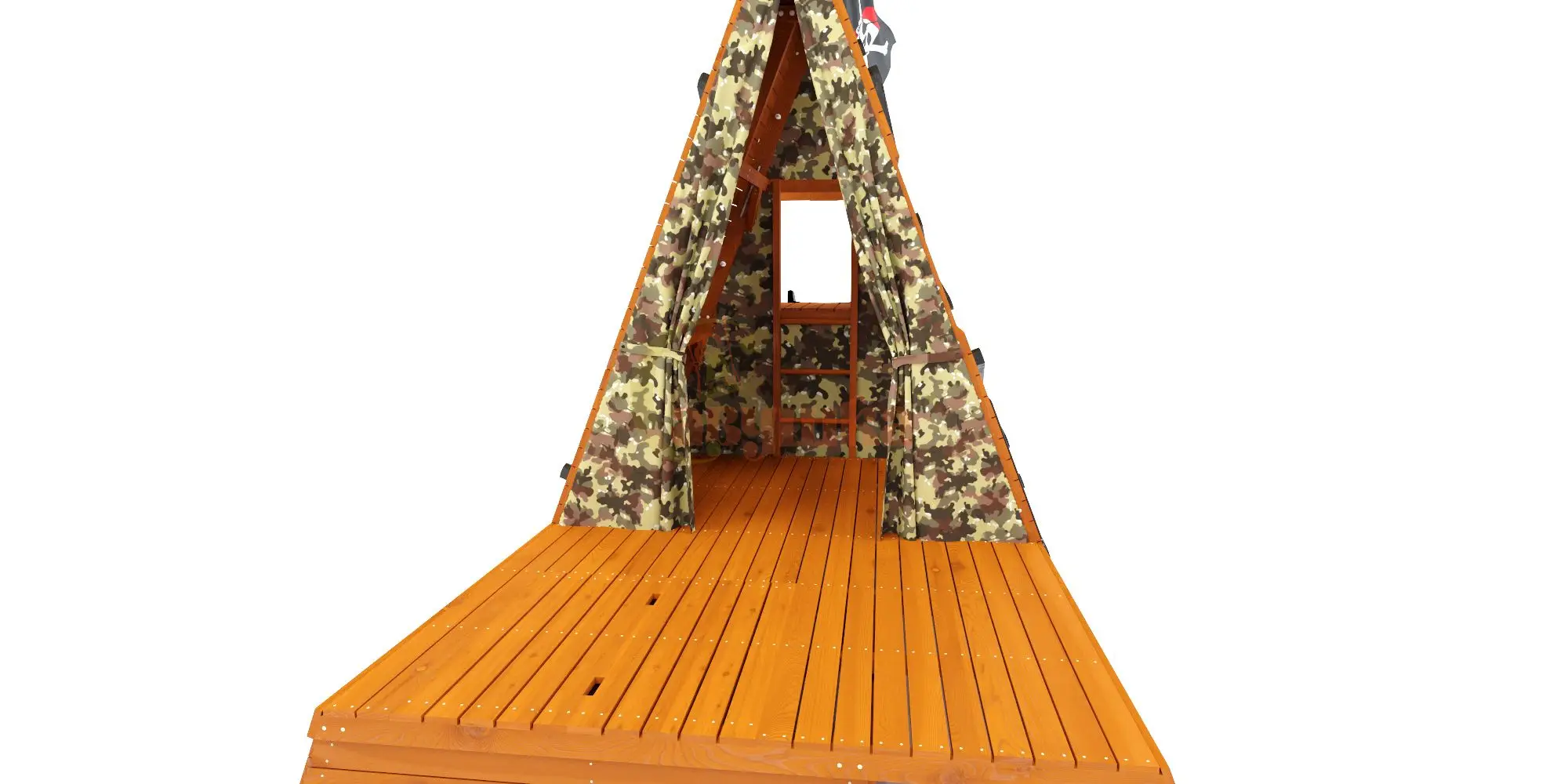 Спортивный домик Савушка База-4 (Милитари) Спортивный домик Савушка База-4 (Милитари)