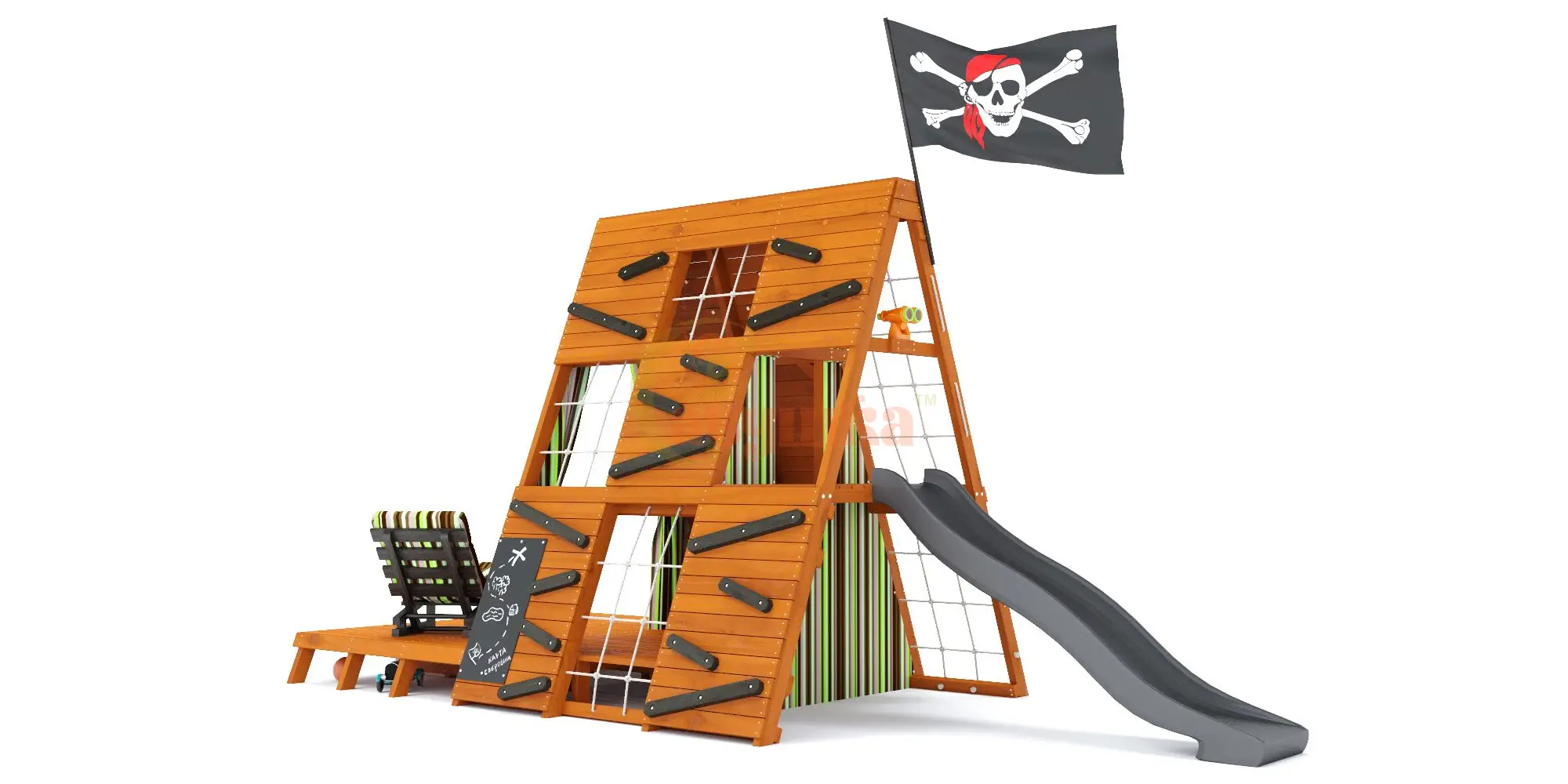 Спортивный домик Савушка База-4 с креслом