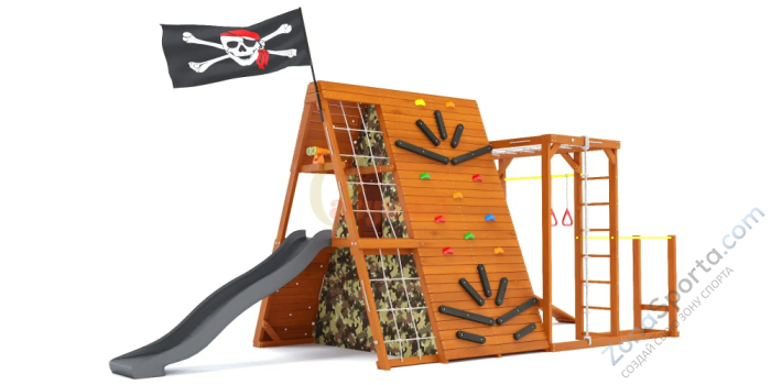 Спортивный домик Савушка База-6 (Милитари) Спортивный домик Савушка База-6 (Милитари)