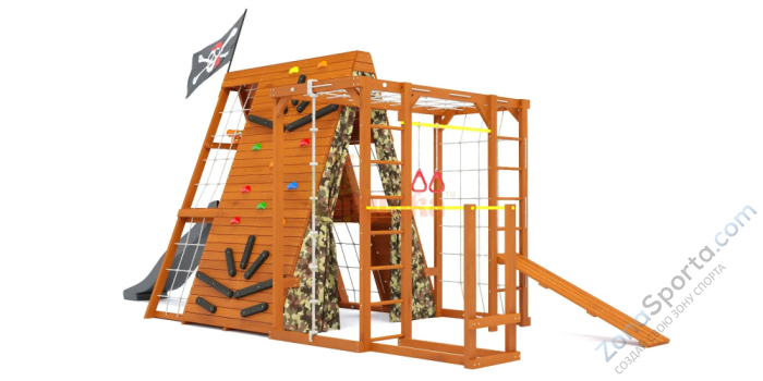 Спортивный домик Савушка База-6 (Милитари) Спортивный домик Савушка База-6 (Милитари)