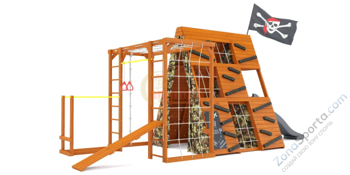 Спортивный домик Савушка База-6 (Милитари) Спортивный домик Савушка База-6 (Милитари)