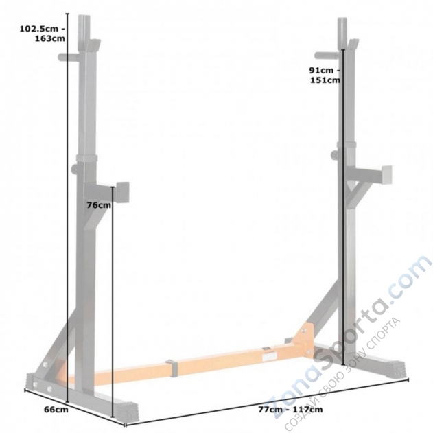 Стойка под штангу DFC DSST11 Стойка под штангу DFC DSST11