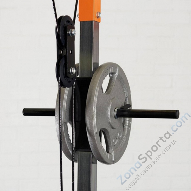 Стойка под штангу и тяга сверху/снизу DFC DCGE01 Стойка под штангу и тяга сверху/снизу DFC DCGE01