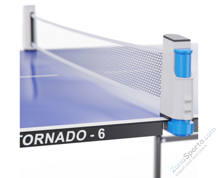 Стол теннисный всепогодный DFC Tornado-6 синий Стол теннисный всепогодный DFC Tornado-6 синий