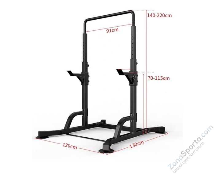 Стойка силовая, турник DFC DJ001 Стойка силовая, турник DFC DJ001