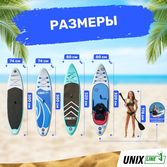 Sup-борд Unix Line Big Wave (300 cm) Sup-борд Unix Line Big Wave (300 cm)