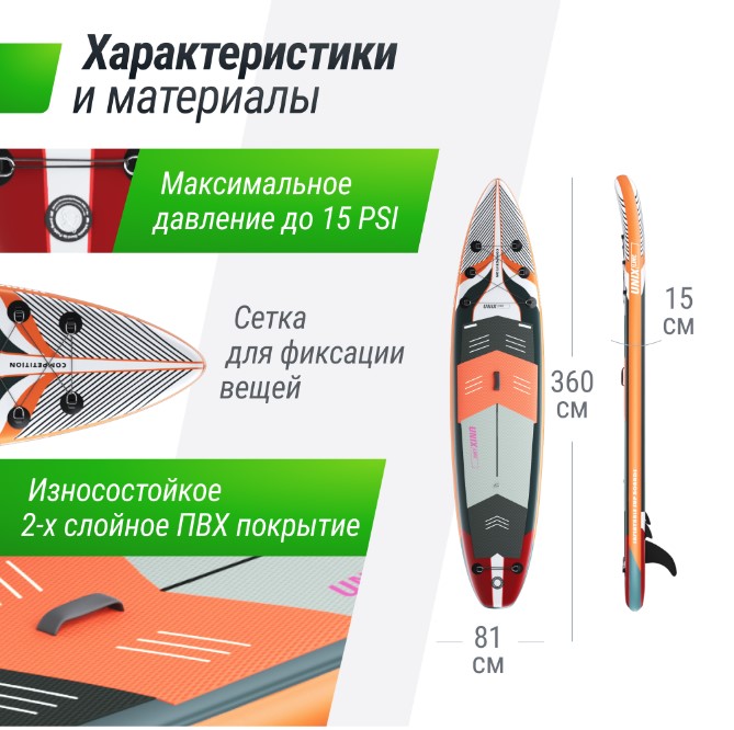 Sup-борд Unix Line Summertime (360 см) Sup-борд Unix Line Summertime (360 см)