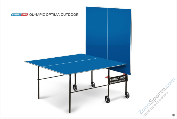 Теннисный стол Start Line Olympic Optima Всепогодный Синий Теннисный стол Start Line Olympic Optima Всепогодный Синий