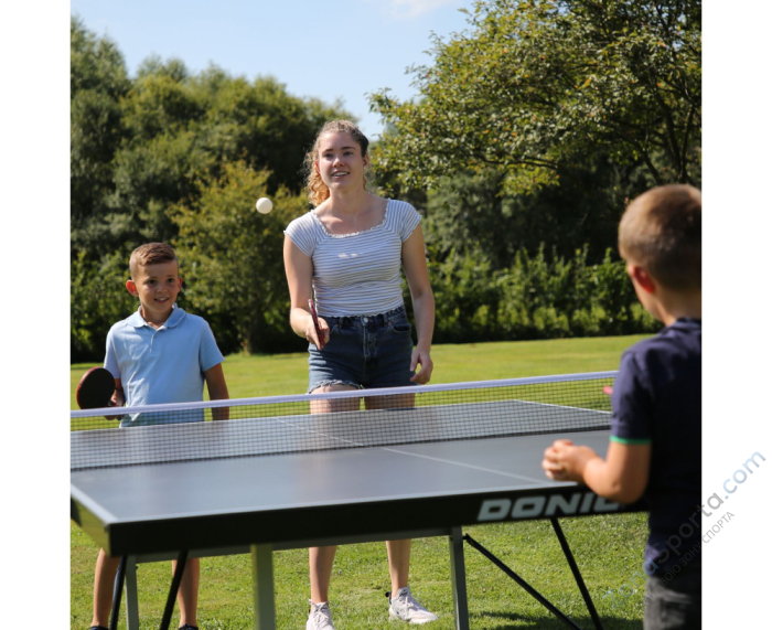 Теннисный стол DONIC Outdoor Roller 1000 Green Теннисный стол DONIC Outdoor Roller 1000 Green