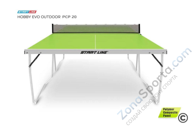Теннисный стол Start Line Hobby EVO Outdoor PCP Теннисный стол Start Line Hobby EVO Outdoor PCP