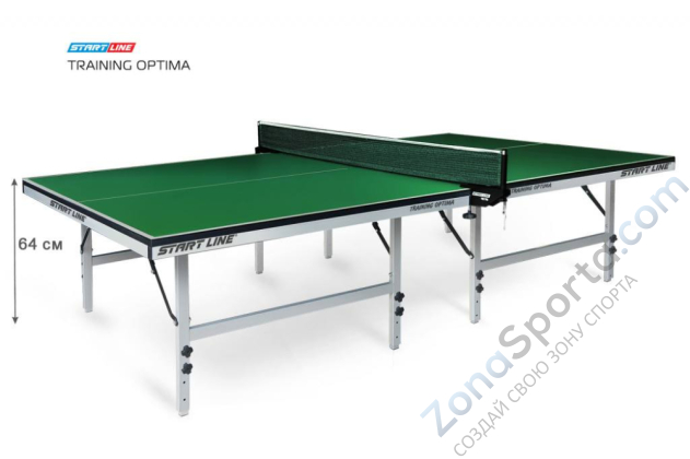 Теннисный стол Start Line Training Optima green Теннисный стол Start Line Training Optima green