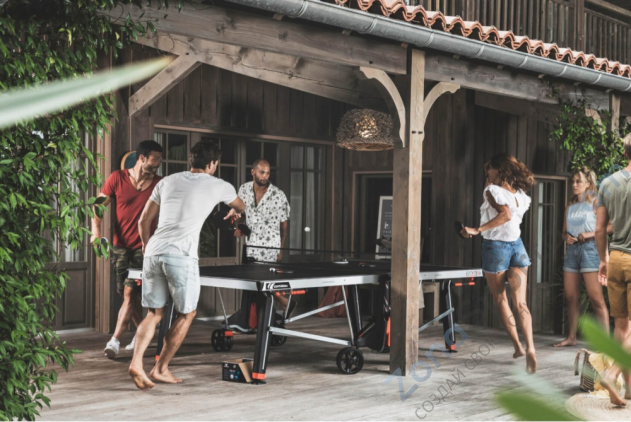 Теннисный стол Cornilleau 600X Outdoor 7 мм черный Теннисный стол Cornilleau 600X Outdoor 7 мм черный