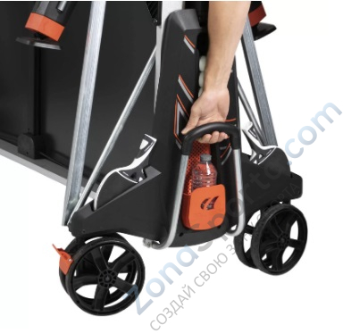 Теннисный стол Cornilleau 600X Outdoor 7 мм черный Теннисный стол Cornilleau 600X Outdoor 7 мм черный