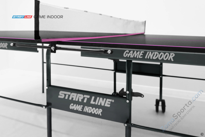 Теннисный стол Start Line Game Indoor с сеткой Black