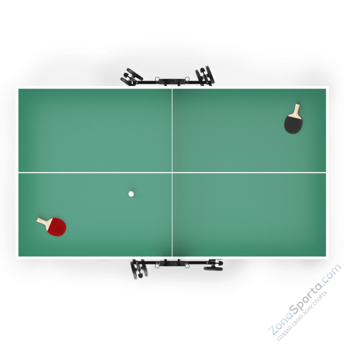 Теннисный стол Unix Line Compact indoor 18mm MDF (Green) Теннисный стол Unix Line Compact indoor 18mm MDF (Green)