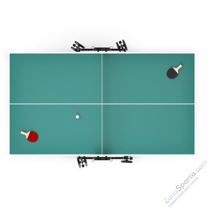 Теннисный стол Unix Line Compact Outdoor 6mm ACP (Green)