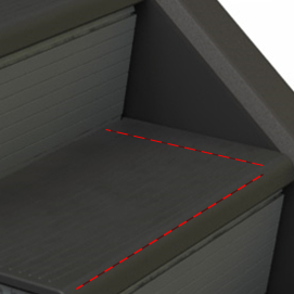 Тренажер-лестница Intenza Escalate 550 Ce2