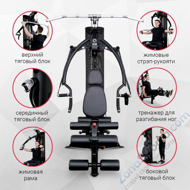 Многофункциональный силовой комплекс Inspire M2 Multi-Gym Многофункциональный силовой комплекс Inspire M2 Multi-Gym