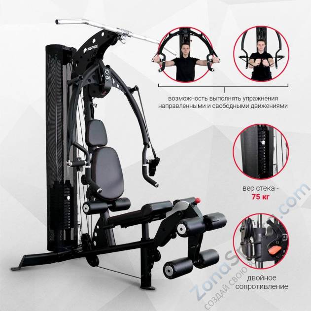 Многофункциональный силовой комплекс Inspire M2 Multi-Gym Многофункциональный силовой комплекс Inspire M2 Multi-Gym