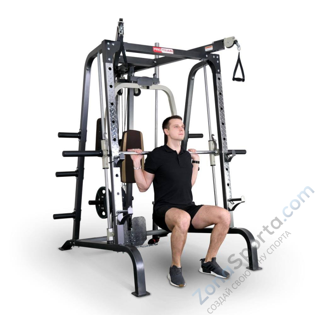 Многофункциональная силовая станция на свободных весах Protrain LM008