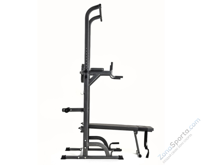 Турник-брусья с прямой скамьей с валиками DFC G-series Турник-брусья с прямой скамьей с валиками DFC G-series