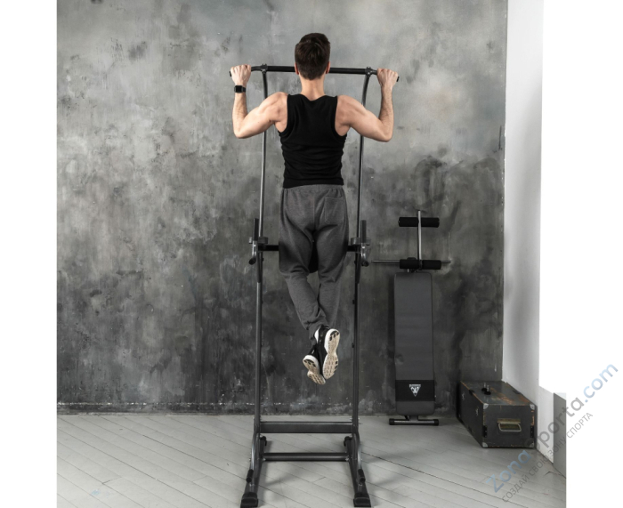 Турник-брусья с прямой скамьей с валиками DFC G-series Турник-брусья с прямой скамьей с валиками DFC G-series