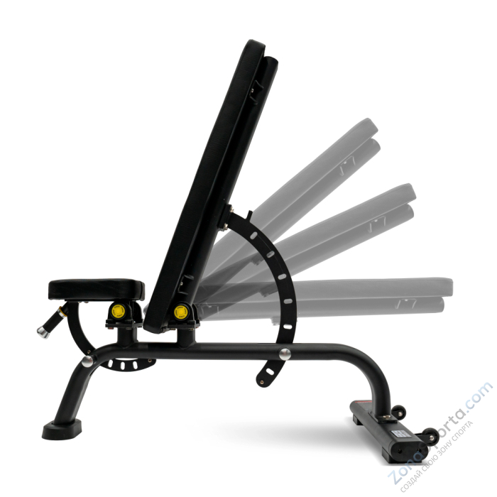 Универсальная регулируемая скамья Bronze Gym BR-1001 Универсальная регулируемая скамья Bronze Gym BR-1001