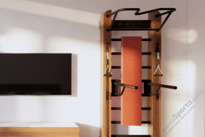 Узкая шведская стенка расширенной комплектации Desire Eco S Plus Узкая шведская стенка расширенной комплектации Desire Eco S Plus