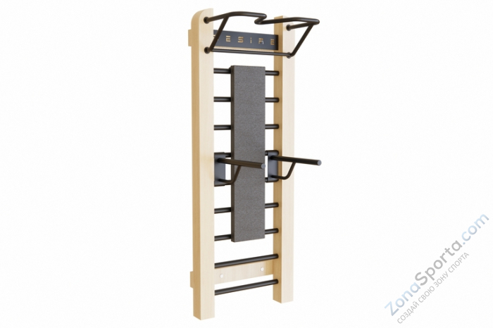 Узкая шведская стенка расширенной комплектации Desire Eco S Plus Узкая шведская стенка расширенной комплектации Desire Eco S Plus