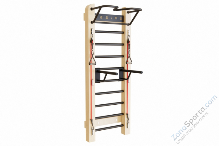 Узкая шведская стенка расширенной комплектации Desire Eco S Plus Узкая шведская стенка расширенной комплектации Desire Eco S Plus